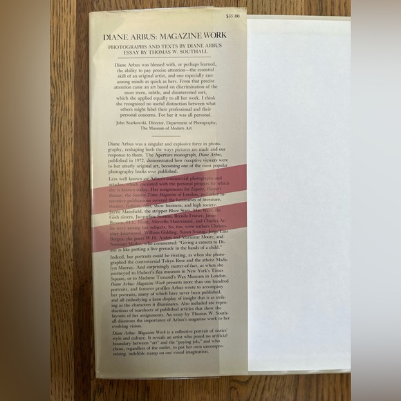 🥀Diane Arbus Magazine Cover Work 1972 Book - Picture 2 of 10